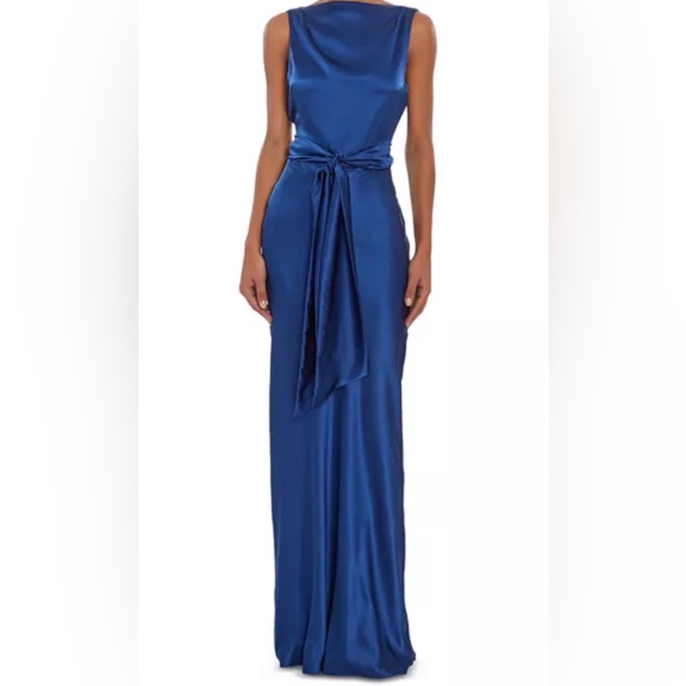 NWT Amanda Uprichard Rosemary Silk Maxi Dress